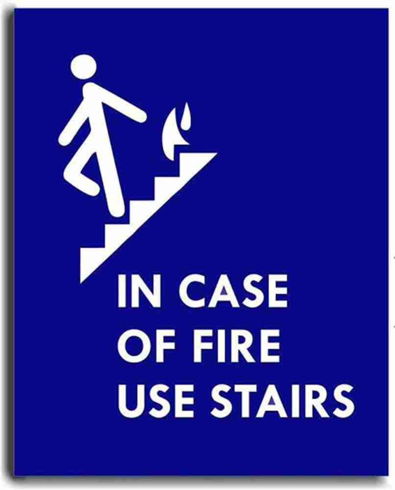 In Case of Emergency, Use Stairs