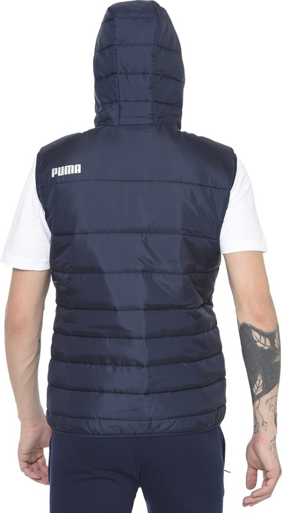 PUMA Sleeveless Solid Men Jacket - Buy PUMA Sleeveless Solid Men Jacket  Online at Best Prices in India