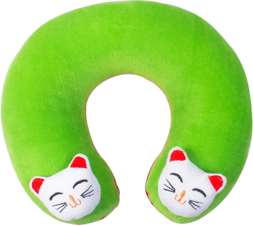 OLE BABY Soft and Plush Neck Support U Horseshoe Shaped Neck Support Nursing Feeding Pillow for Children 0 12 Months Neck Pillow Green Price in India Flipkart