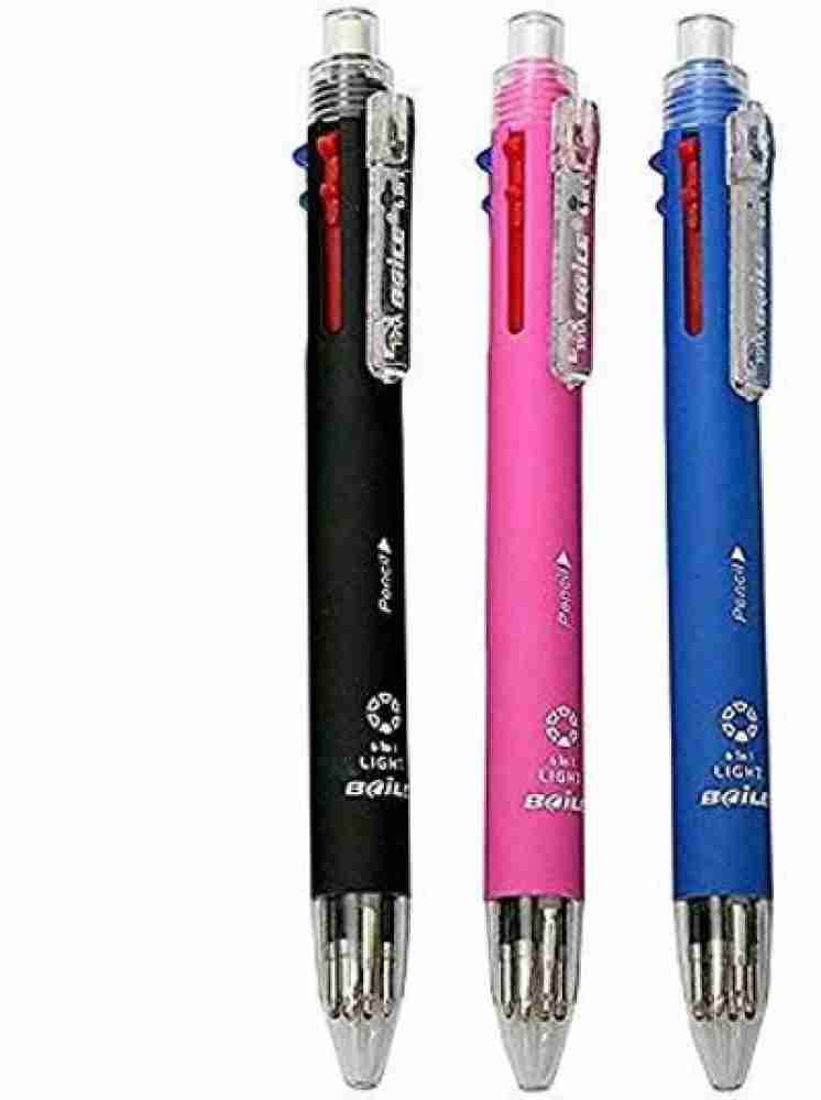  Linc Glycer Smooth Ball Point Pen, Soft Grip, 1.00mm Tip,  10-Count, Black : Office Products