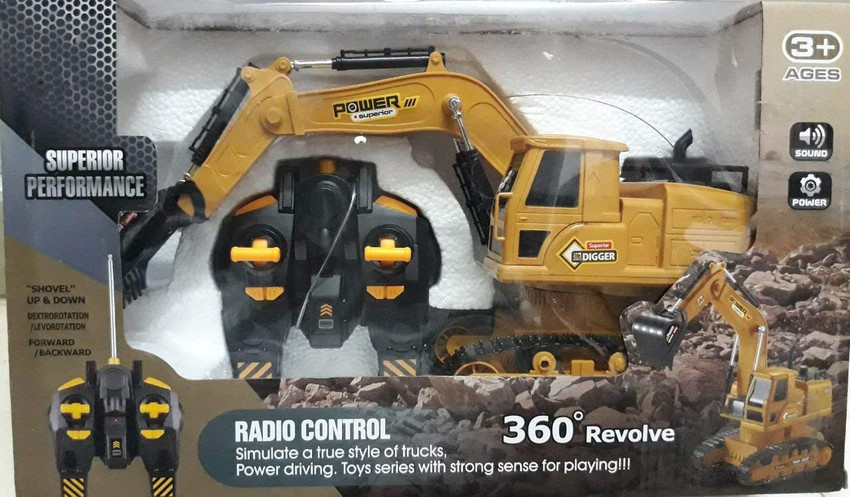 Aavkar creation Construction Vehicle Toy 7 Channel JCB Excavator Remote Control RC Bulldozer Construction Vehicle Toy 7 Channel JCB Excavator Remote Control RC Bulldozer shop for Aavkar creation produ...
