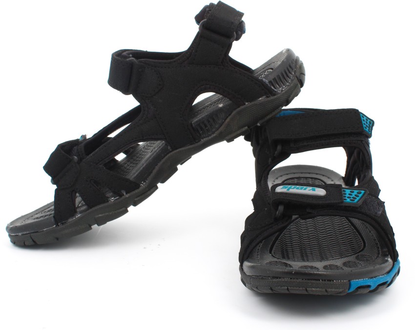 Sparx SS 496 Men Black Blue Sandals Buy Sparx SS 496 Men Black