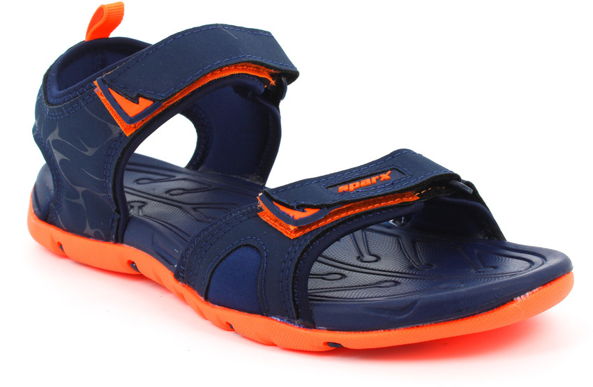 Sparx SS 490 Men Navy Orange Sandals Buy Sparx SS 490 Men Navy