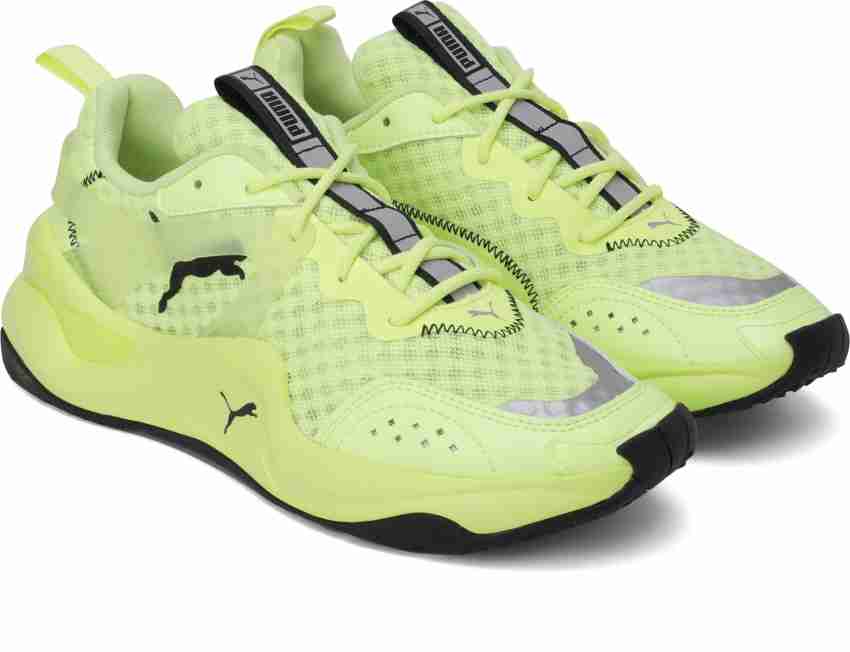 Neon hot sale puma sneakers