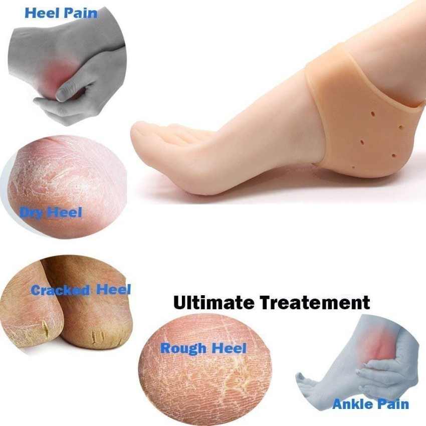 Ozy Silicone Gel Heel Pad Socks For Heel Pain Relief - For Men And Women  Heel Support - Buy Ozy Silicone Gel Heel Pad Socks For Heel Pain Relief -  For Men