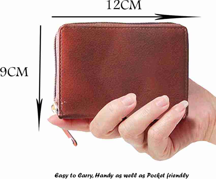 Kan Men & Women Business Card Holder Luxury Leather Wallet Credit Cards Id Case/Holder 20 Card Holder