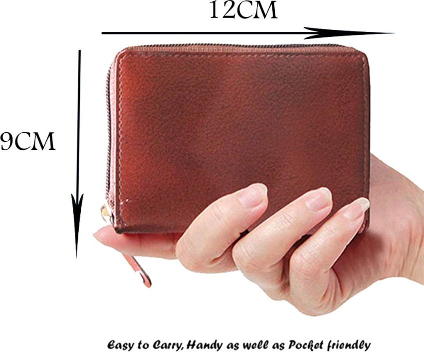 Kan Men & Women Business Card Holder Luxury Leather Wallet Credit Cards Id Case/Holder 20 Card Holder