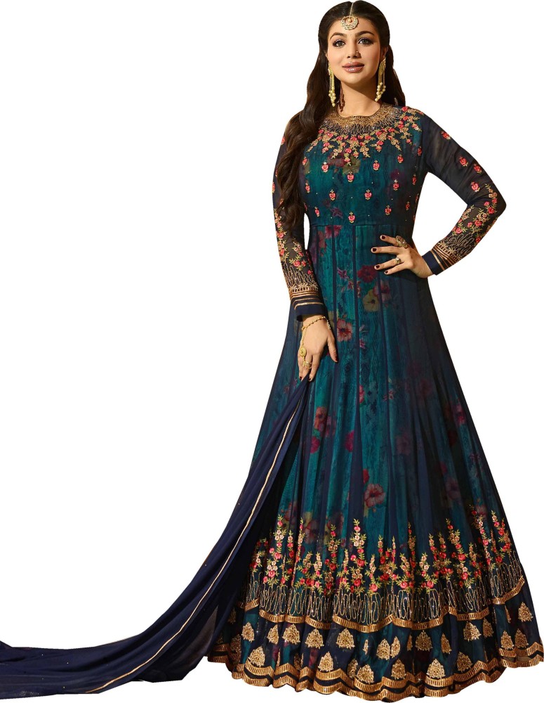 Party wear hotsell ethnic gowns flipkart