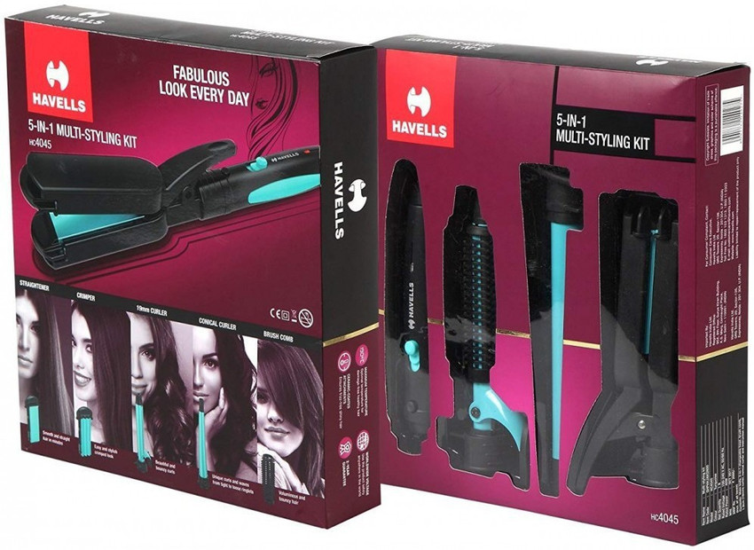 Havells hair straightener and curler shop