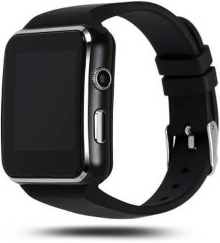 K V ELECTRONICS X6 SMART WATCH BLACK Smartwatch Price in India