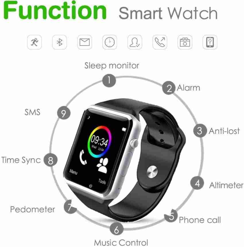 Smart watch a1 on sale android