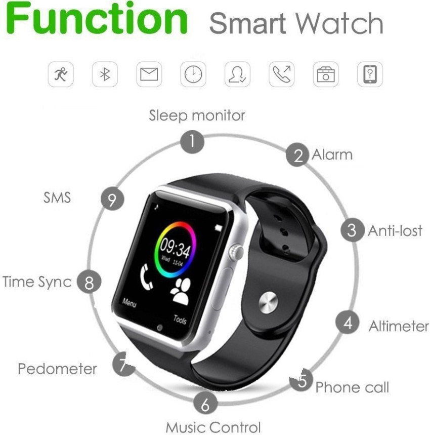 A1 smart shop watch flipkart