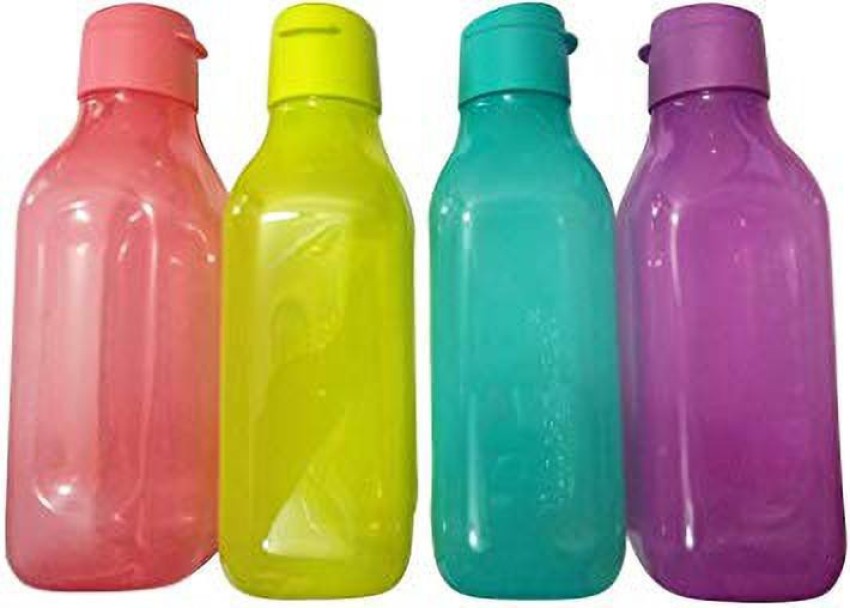Tupperware . Plastic 2 Litres Eco Bottle Set Of 2 Pc, Multicolor