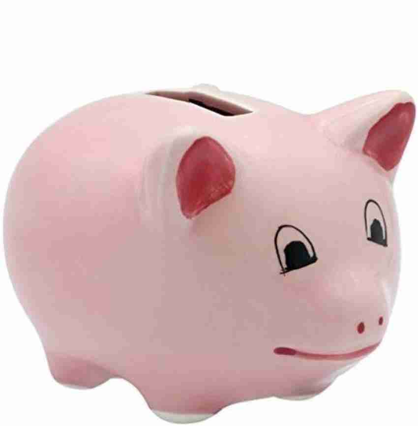 Small pink clearance piggy bank