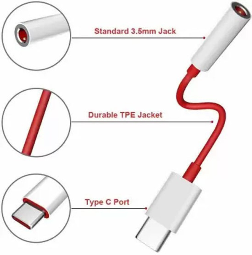Type c to 3.5 mm flipkart shop