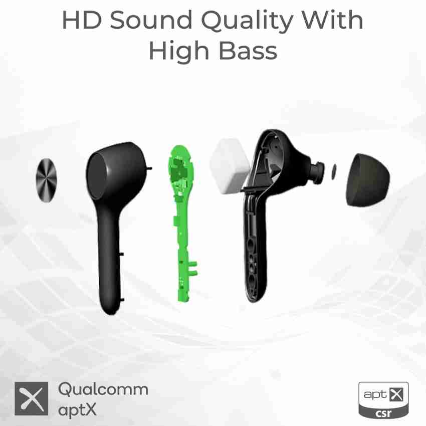 Ambrane Vibe Beats With Qualcomm apt X enabled Bluetooth Headset