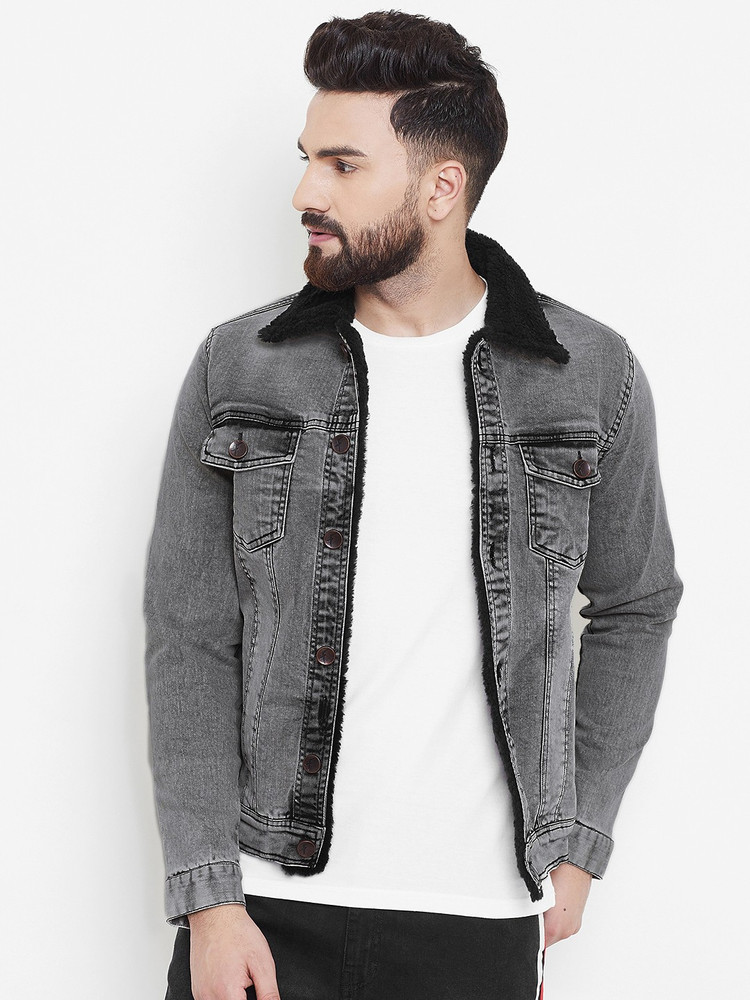 FUGAZEE Full Sleeve Solid Men Denim Jacket Buy FUGAZEE Full Sleeve Solid Men Denim Jacket Online at Best Prices in India Flipkart