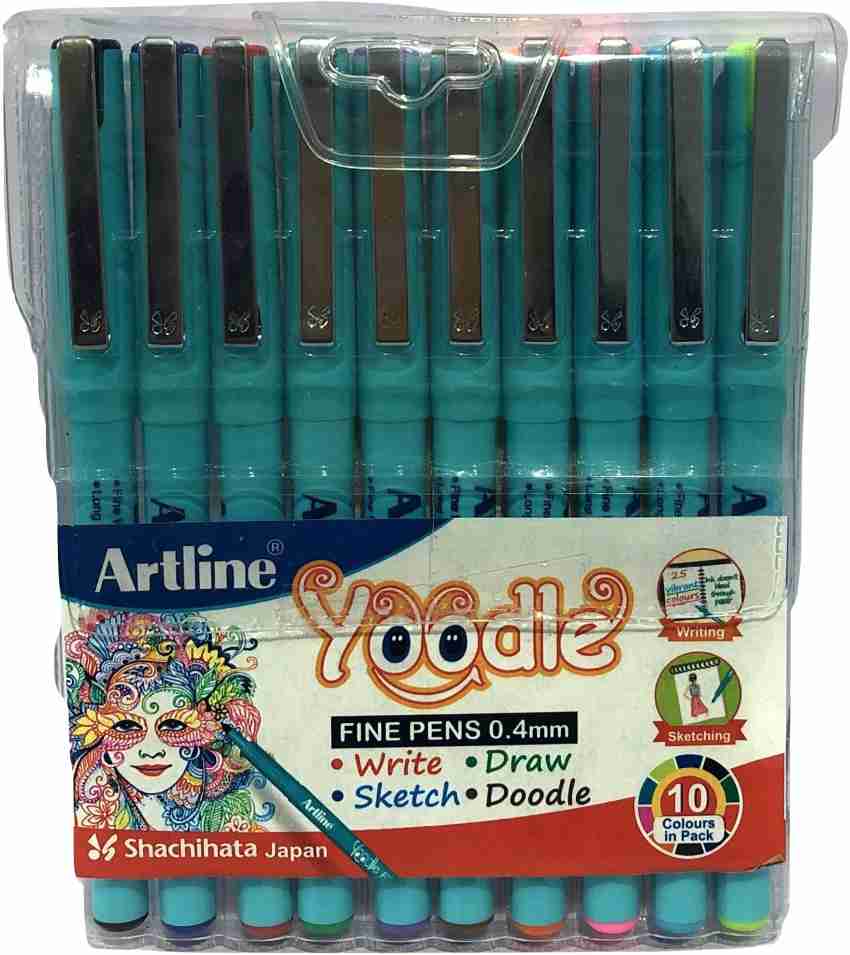 Artline Yoodle 0.4MM Fineliner Pen - Buy Artline Yoodle 0.4MM Fineliner Pen  - Fineliner Pen Online at Best Prices in India Only at