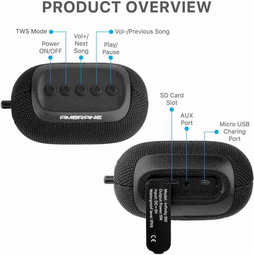 Ambrane speaker bt 25 2025
