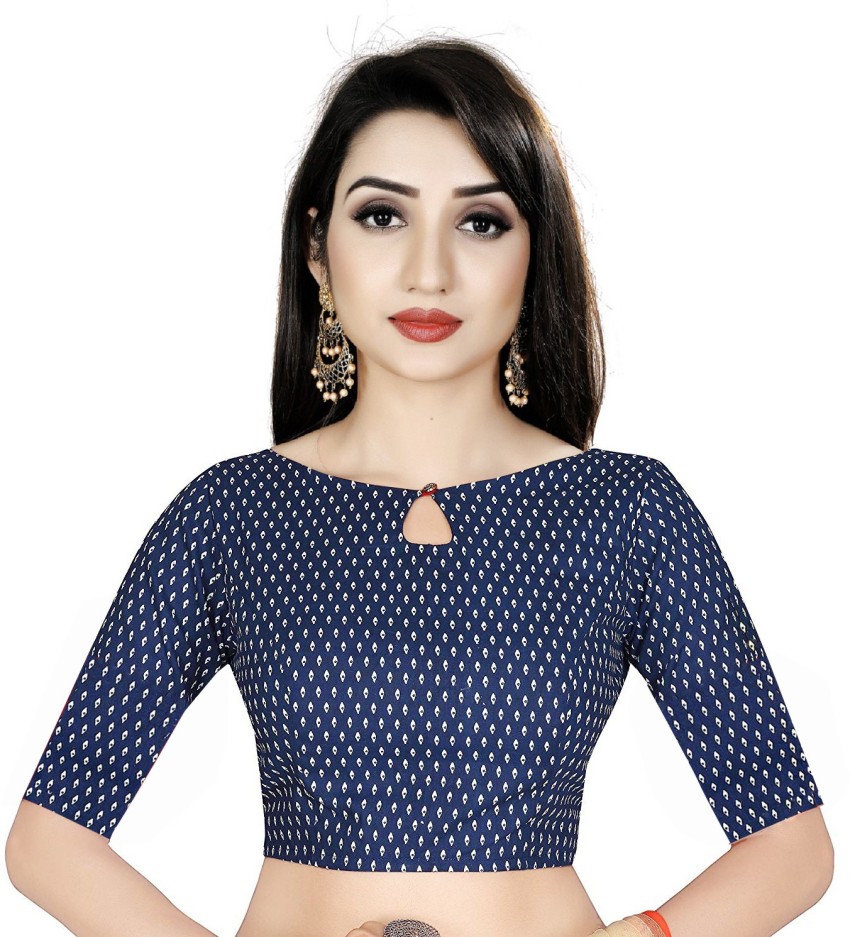 Silk Designer Blouse Back Neck Designs, Size: Free at Rs 300/piece in Surat