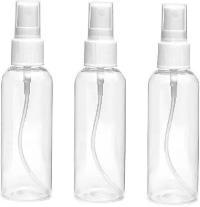 3 Pcs 200ml Plastic Small Spray Bottle Transparent For Water