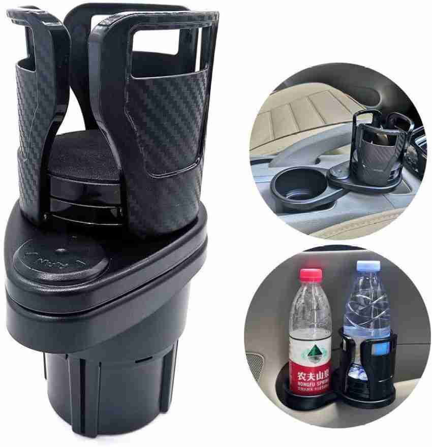 Cup Holder Expander for Car, Car Large Cup Holder Expander, Multifunctional  Car Cup Holder with 360° Rotating Adjustable Base, Car Cup Holder Expander
