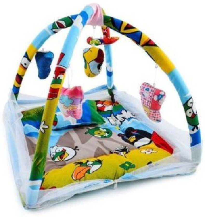 little monkeys Infant Baby Bedding Set with Mosquito Net Newborn