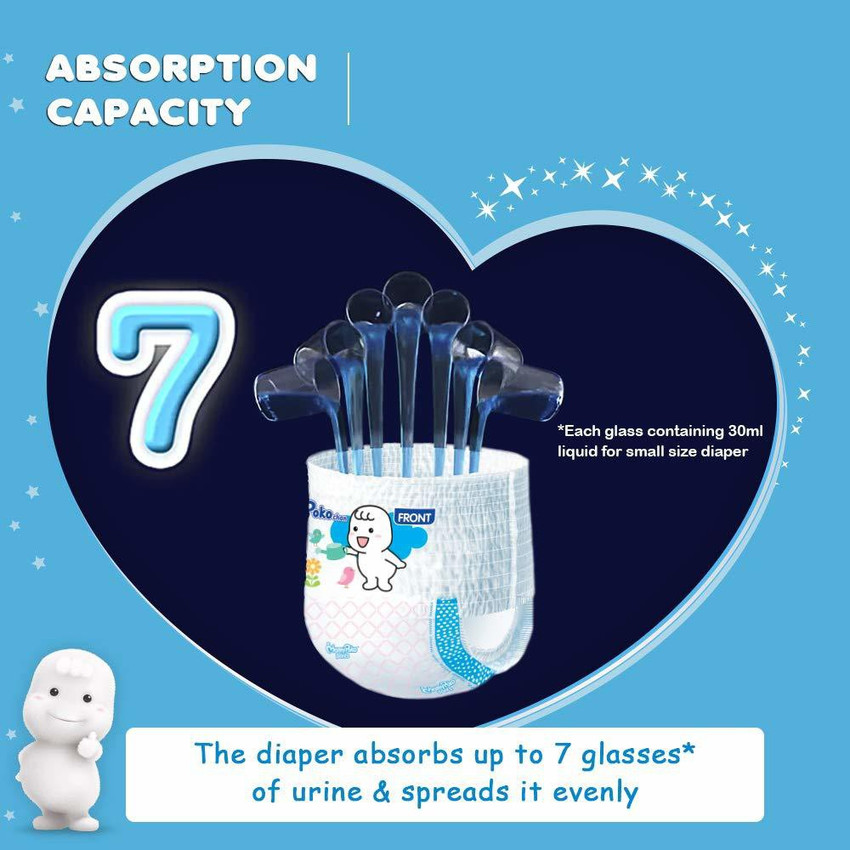 MamyPoko New Born Baby Size NB 1 up to 5 Kg 66 Diaper Pants New