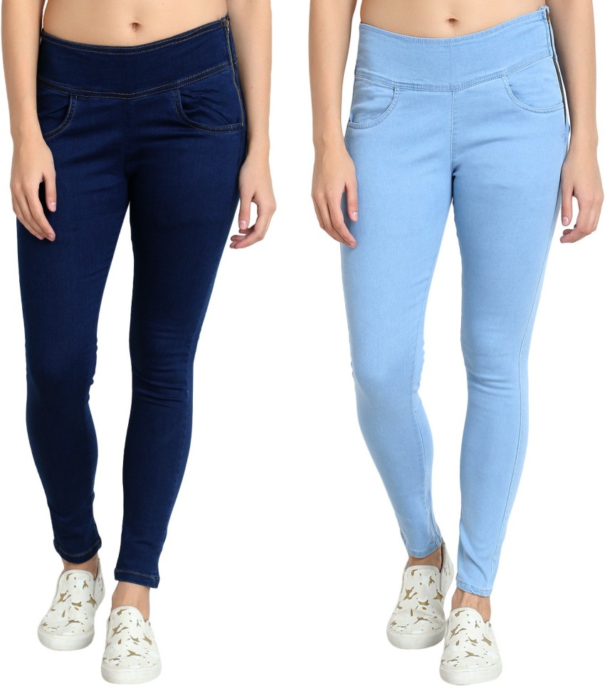 Flipkart store denim jeggings