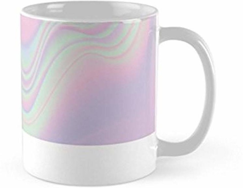  Lavender Purple Santa Aesthetic Mug Pastel Christmas