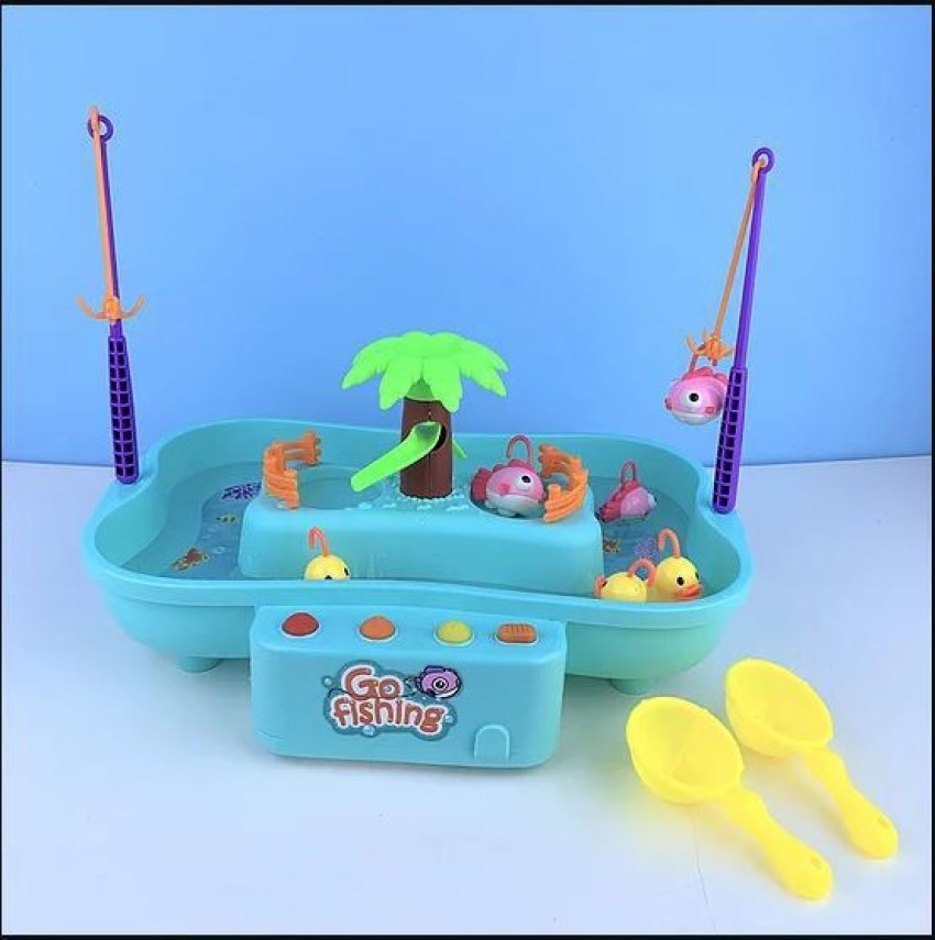 Cheap Children's Early Education Magnetic Fishing Game Water Toy