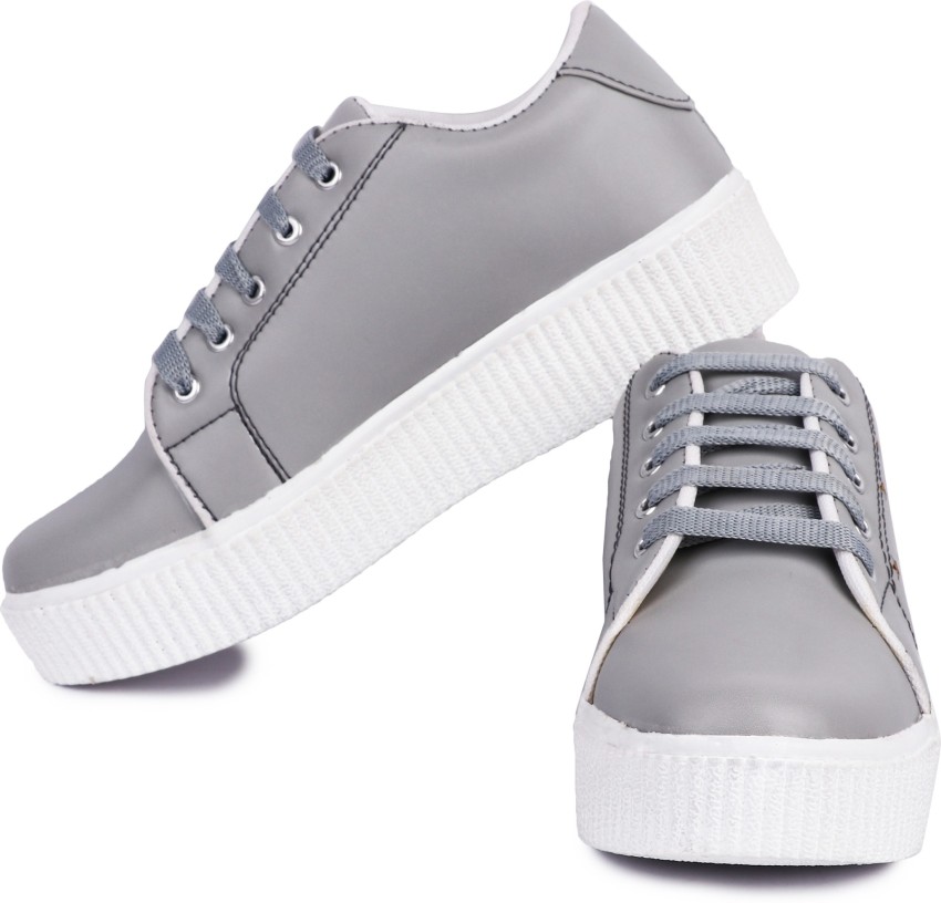 Ladies grey casual store shoes