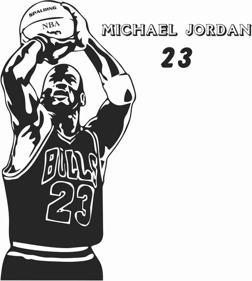 DivineDesigns 56 cm Michael Jordan Self Adhesive Sticker Price in India Buy DivineDesigns 56 cm Michael Jordan Self Adhesive Sticker online at Flipkart