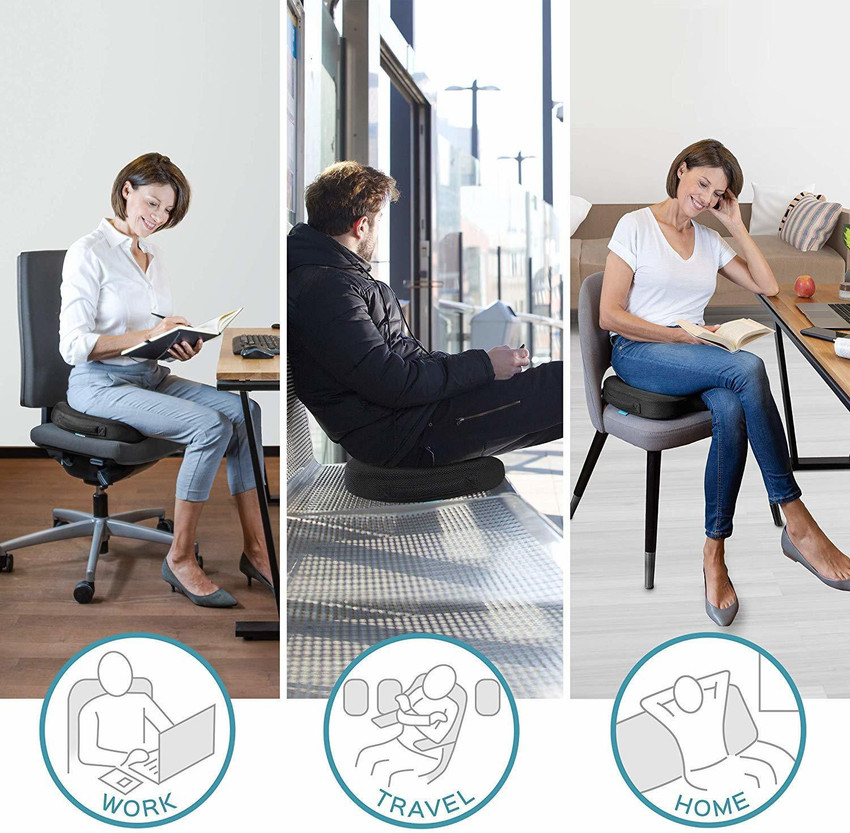 CLOUDTAILDREAM Memory Foam Coccyx Seat Cushion for Tailbone Pain