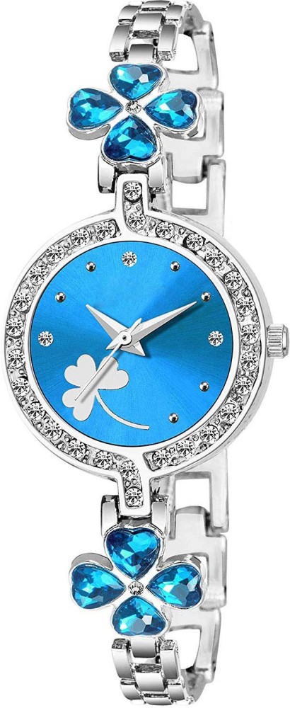 Cobalt Blue Dial Stainless Steel Strap Watch 8147YM05 – Krishna Watch