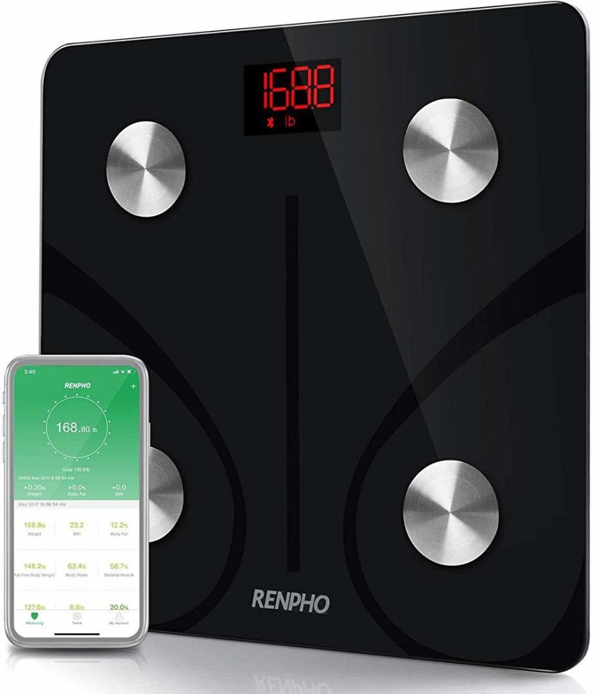 RENPHO Smart Tape Measure with App, Small Bluetooth Measuring Tape