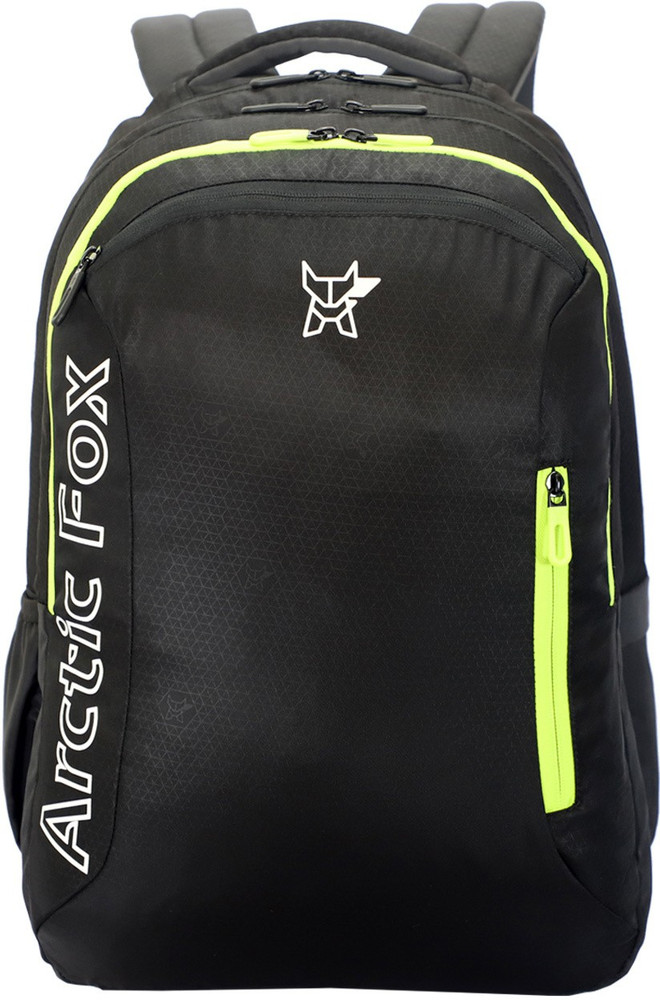 Arctic Fox Arc Jet Black 40 L Backpack Black Price in India Flipkart