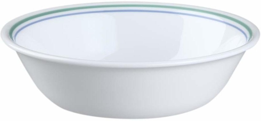 CORELLE Livingware Series White Solid Vitrella Glass Pasta Bowl - 828ml