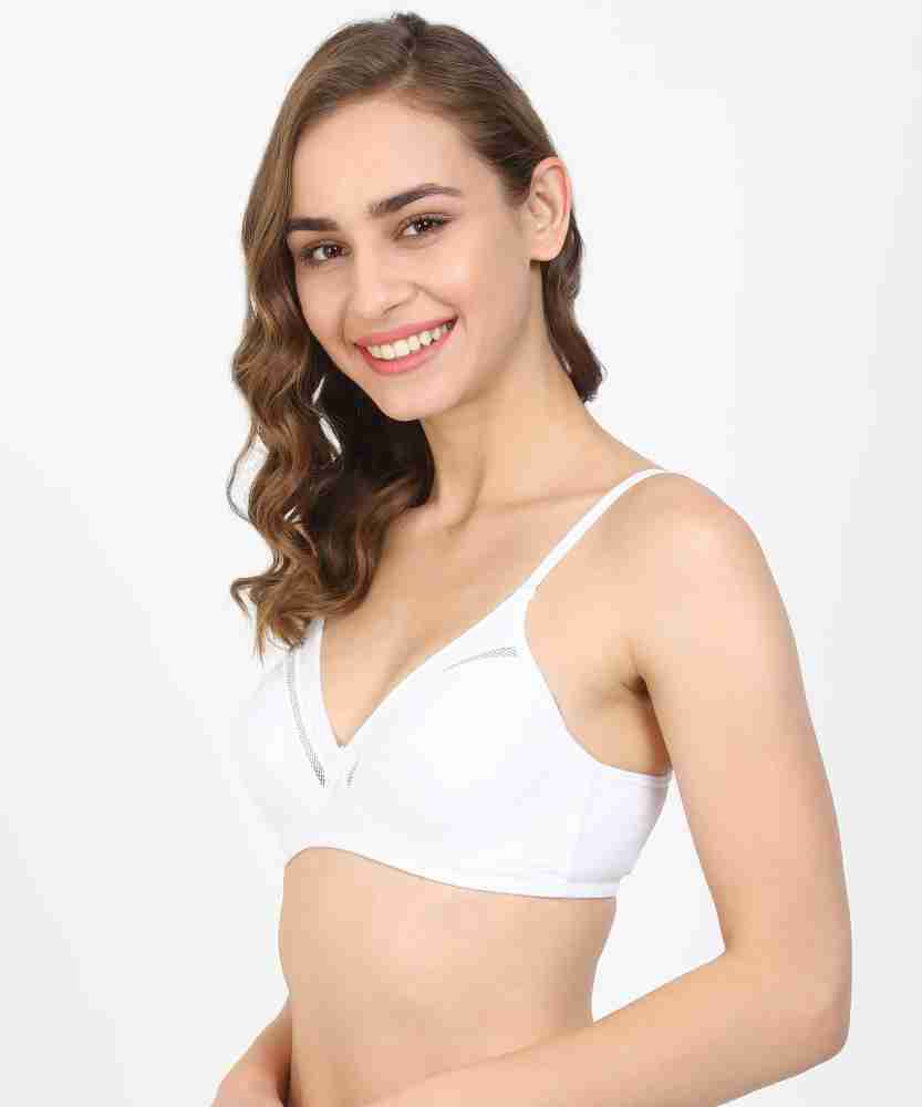 Buy DOSCY Cotton Bra (A, White, 30) at