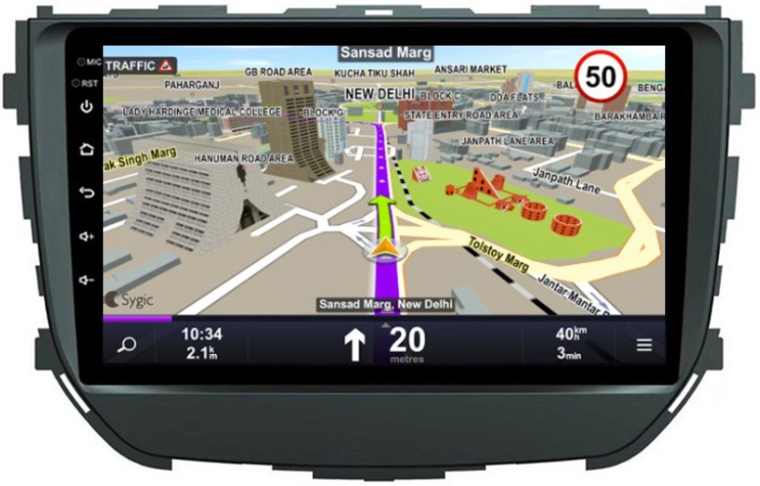 Touchscreen Car Radio with GPS for 2014 Suzuki Alto 800
