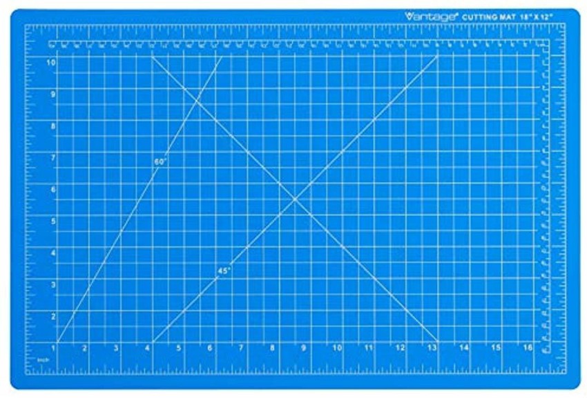 Dahle Vantage Self-Healing Cutting Mats, Blue