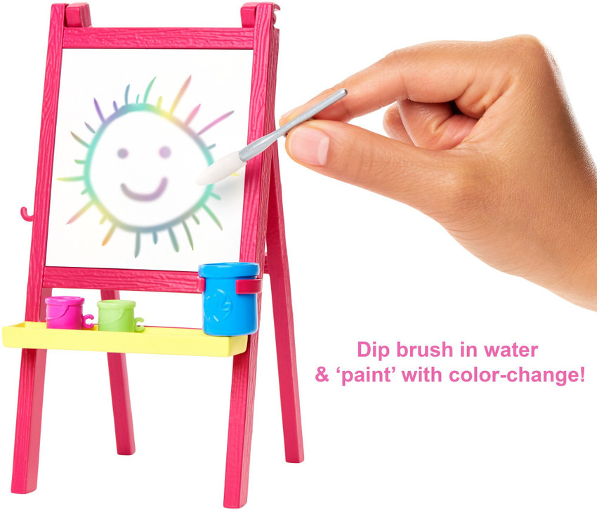 Barbie discount painting set