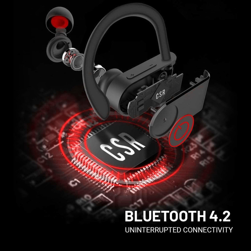 Crossbeats wave waterproof bluetooth wireless earphones hotsell