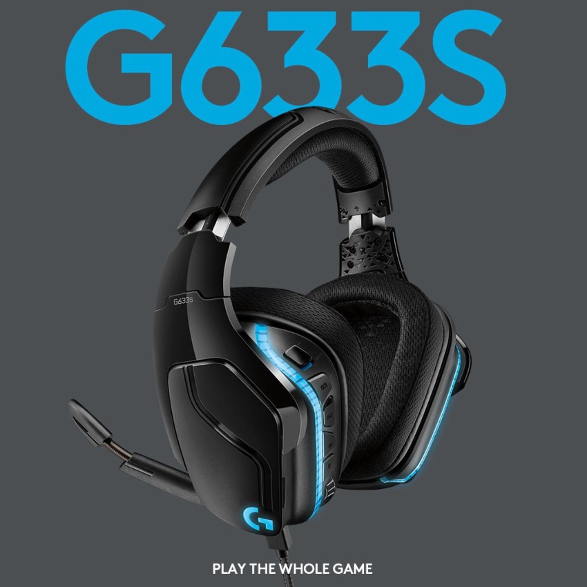 Logitech G633S Wired Gaming Headset Price in India Buy Logitech