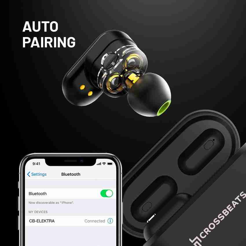 CrossBeats ELEKTRA True Wireless Bluetooth Headset Price in India
