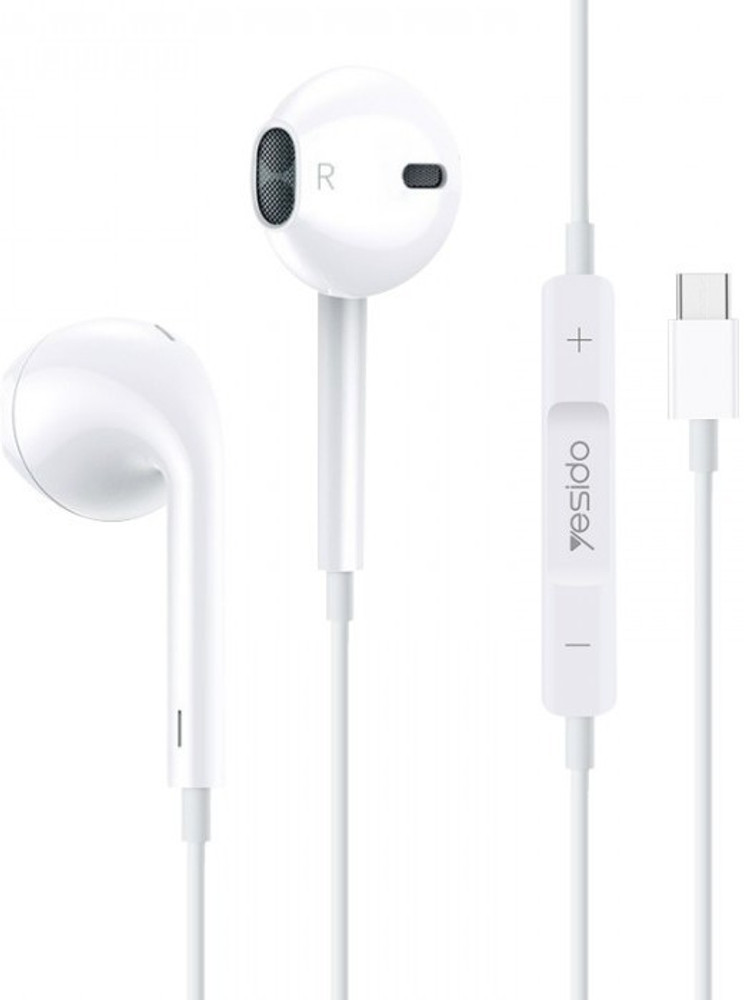Yesido EARPHONES TYPE C WITH MICROPHONE Wired Price in India Buy Yesido EARPHONES TYPE C WITH MICROPHONE Wired Online Yesido Flipkart