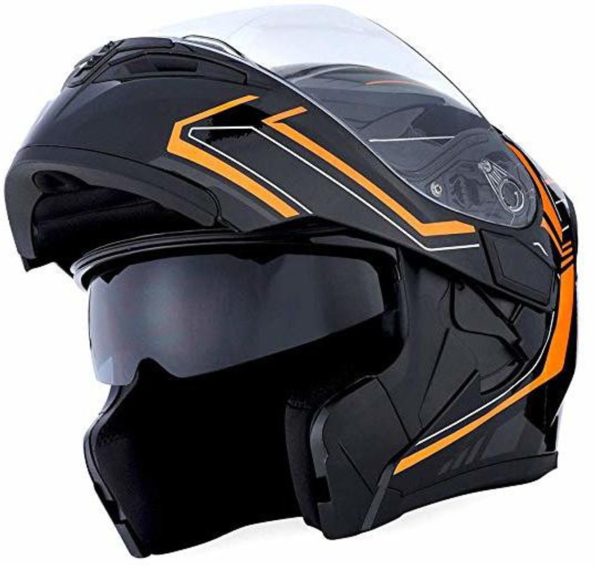 Flip up new arrivals double visor helmet