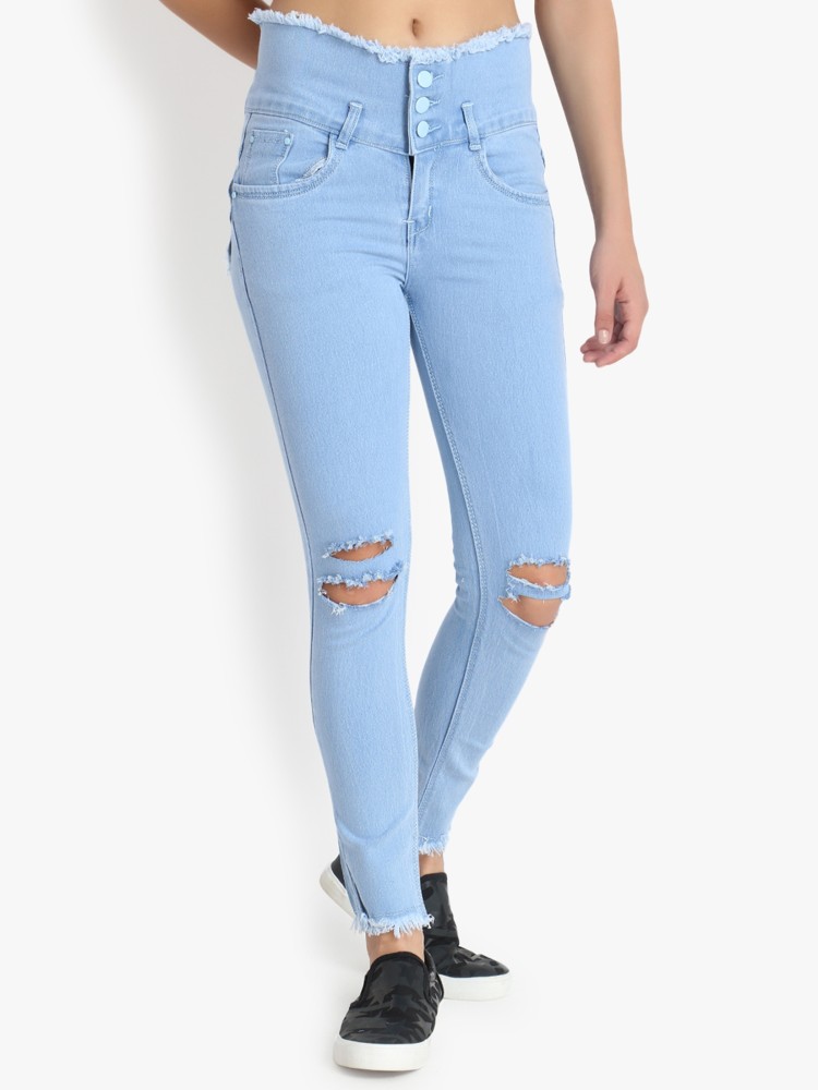 German Club Skinny Women Blue Jeans - Buy German Club Skinny Women Blue  Jeans Online at Best Prices in India