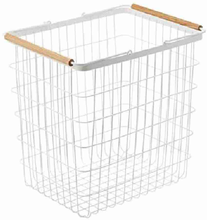 YAMAZAKI home 32 L White Laundry Basket Buy YAMAZAKI home 32 L