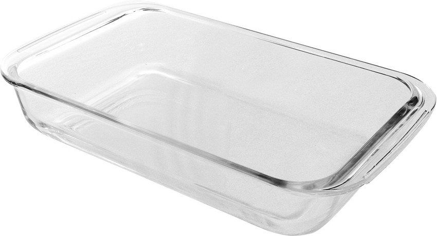 Glass new arrivals serving dish